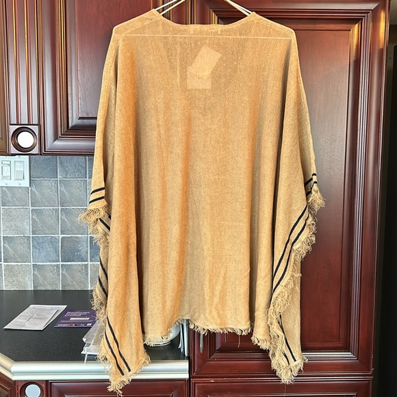 ZARA linen poncho/kaftan dress size extra small/small - Picture 11 of 12